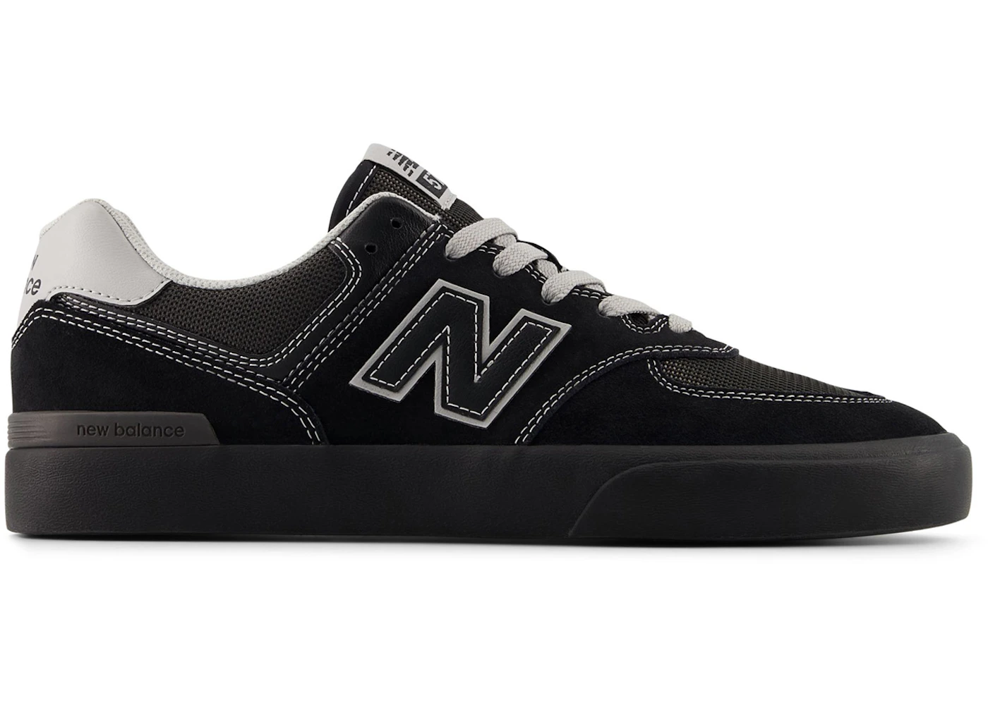New Balance Numeric 574 Vulc Black Grey
