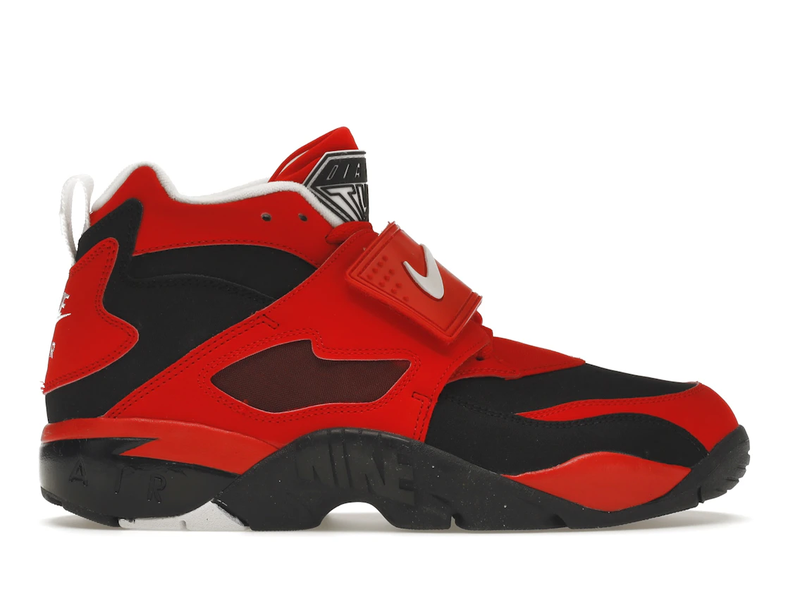 Vue 1 de Nike Air Diamond Turf Challenge Red Black