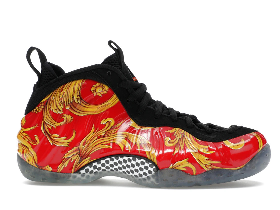 Vue 2 de Nike Air Foamposite One Supreme Red