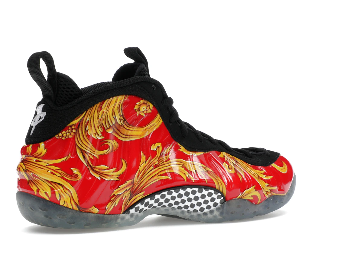 Vue 34 de Nike Air Foamposite One Supreme Red