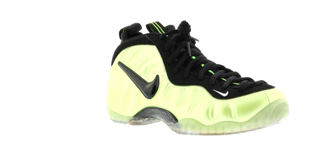 Vue 4 de Nike Air Foamposite Pro Electric Green