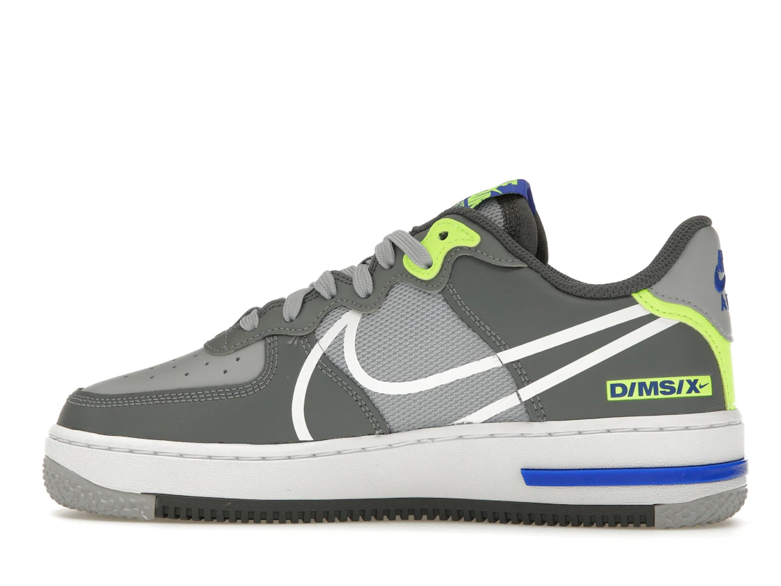 Vue 20 de Nike Air Force 1 React Wolf Grey
