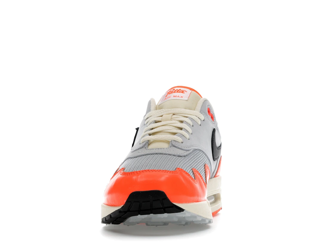 Vue 11 de Nike Air Max 1 Patta Waves Hyper Crimson Pure Platinum (With Bracelet)