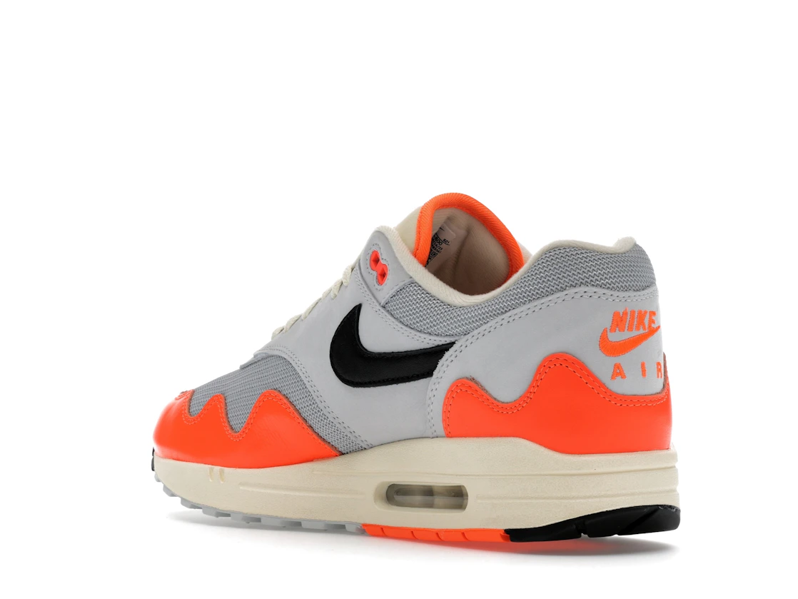 Vue 24 de Nike Air Max 1 Patta Waves Hyper Crimson Pure Platinum (With Bracelet)