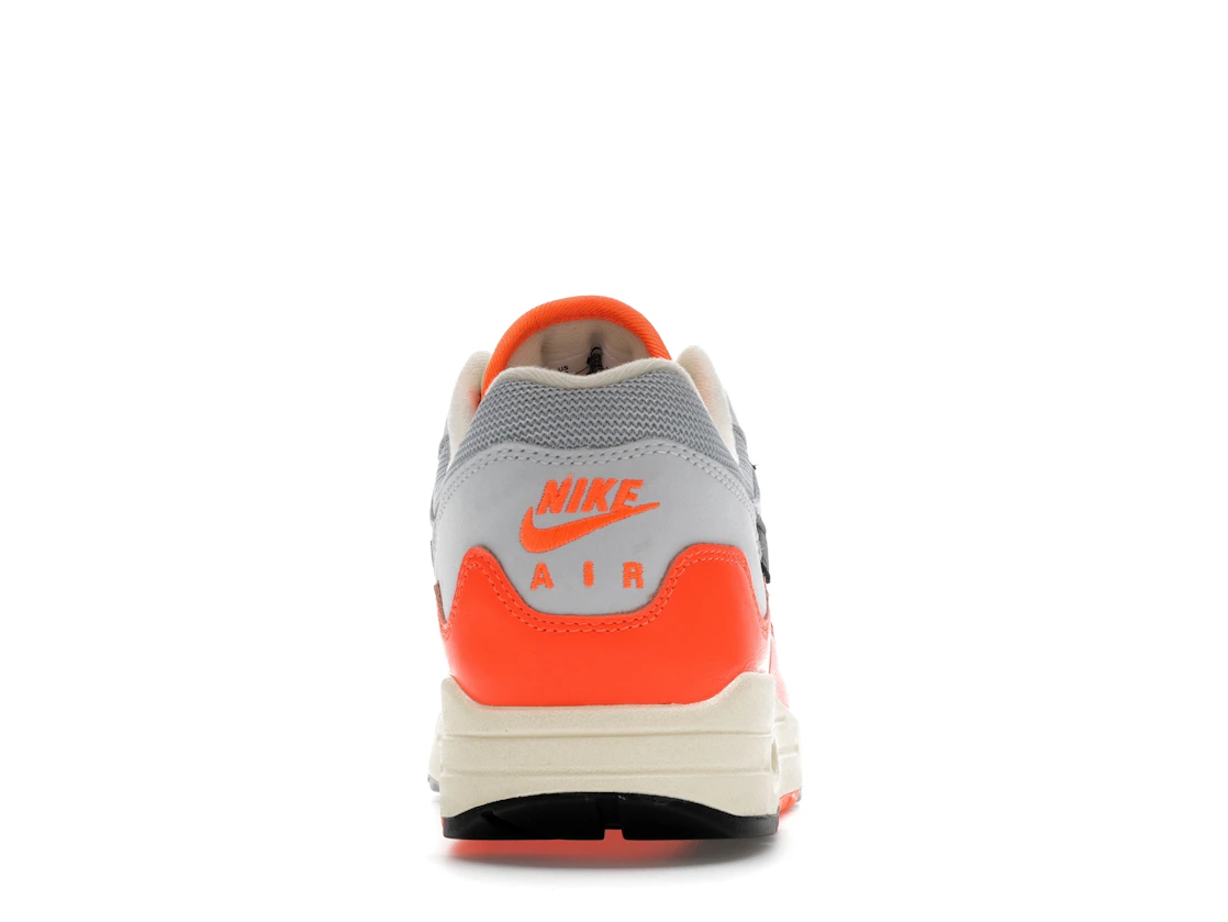 Vue 28 de Nike Air Max 1 Patta Waves Hyper Crimson Pure Platinum (With Bracelet)