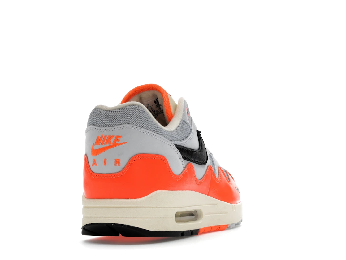 Vue 30 de Nike Air Max 1 Patta Waves Hyper Crimson Pure Platinum (With Bracelet)