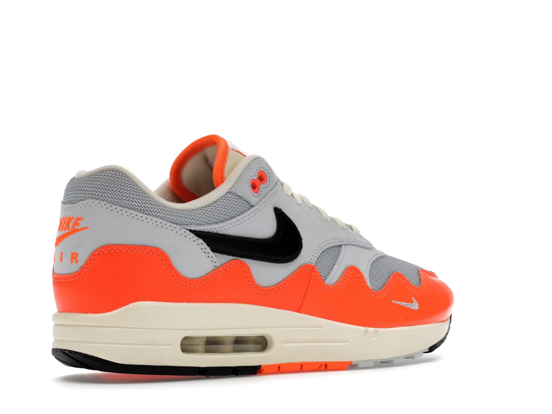Vue 33 de Nike Air Max 1 Patta Waves Hyper Crimson Pure Platinum (With Bracelet)