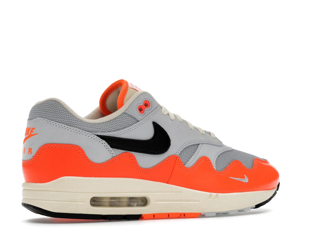 Vue 34 de Nike Air Max 1 Patta Waves Hyper Crimson Pure Platinum (With Bracelet)