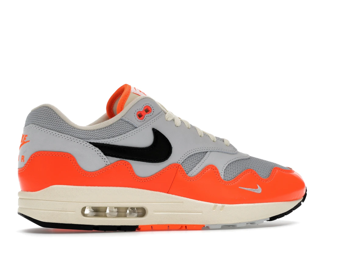 Vue 35 de Nike Air Max 1 Patta Waves Hyper Crimson Pure Platinum (With Bracelet)