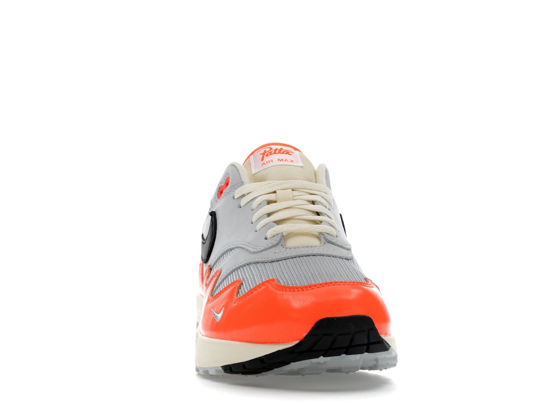 Vue 9 de Nike Air Max 1 Patta Waves Hyper Crimson Pure Platinum (With Bracelet)