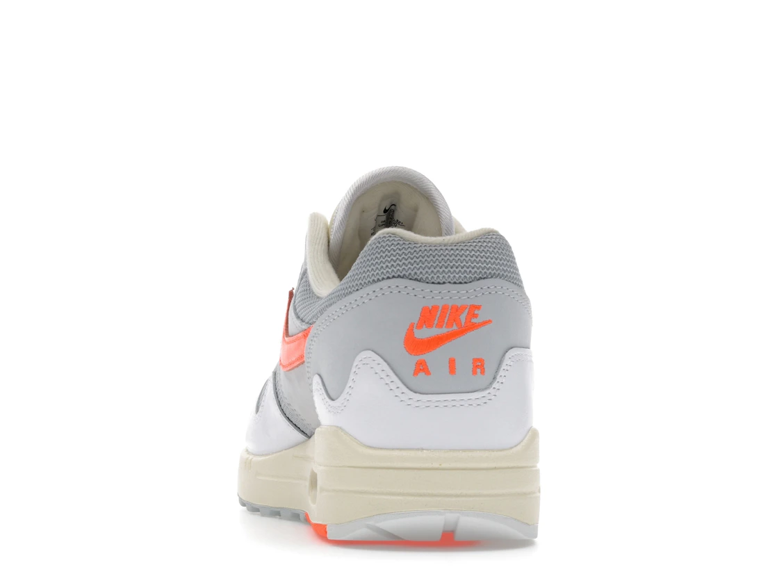 Vue 27 de Nike Air Max 1 Patta Waves White Hyper Crimson (With Bracelet)
