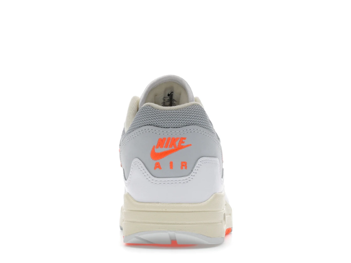 Vue 28 de Nike Air Max 1 Patta Waves White Hyper Crimson (With Bracelet)