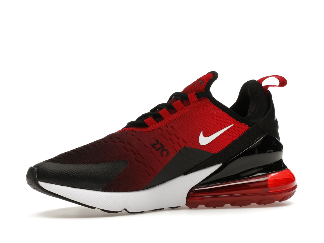 Vue 17 de Nike Air Max 270 Gym Red Black
