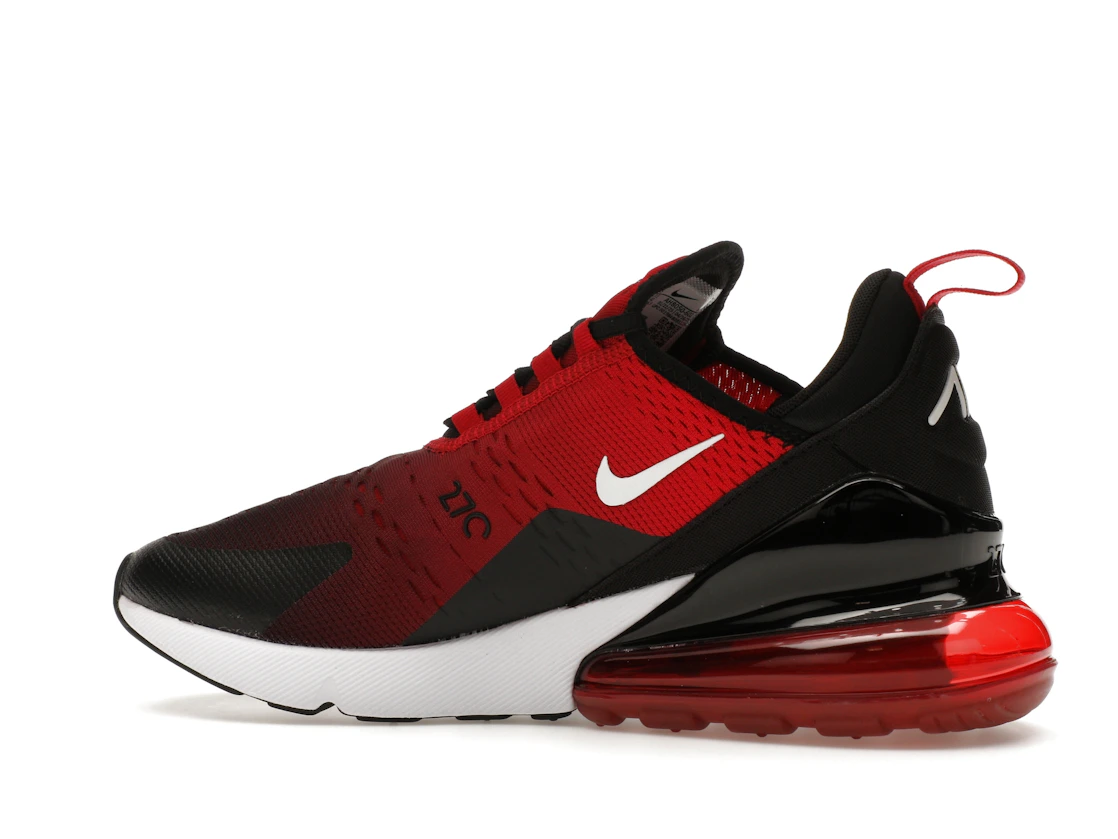 Vue 21 de Nike Air Max 270 Gym Red Black