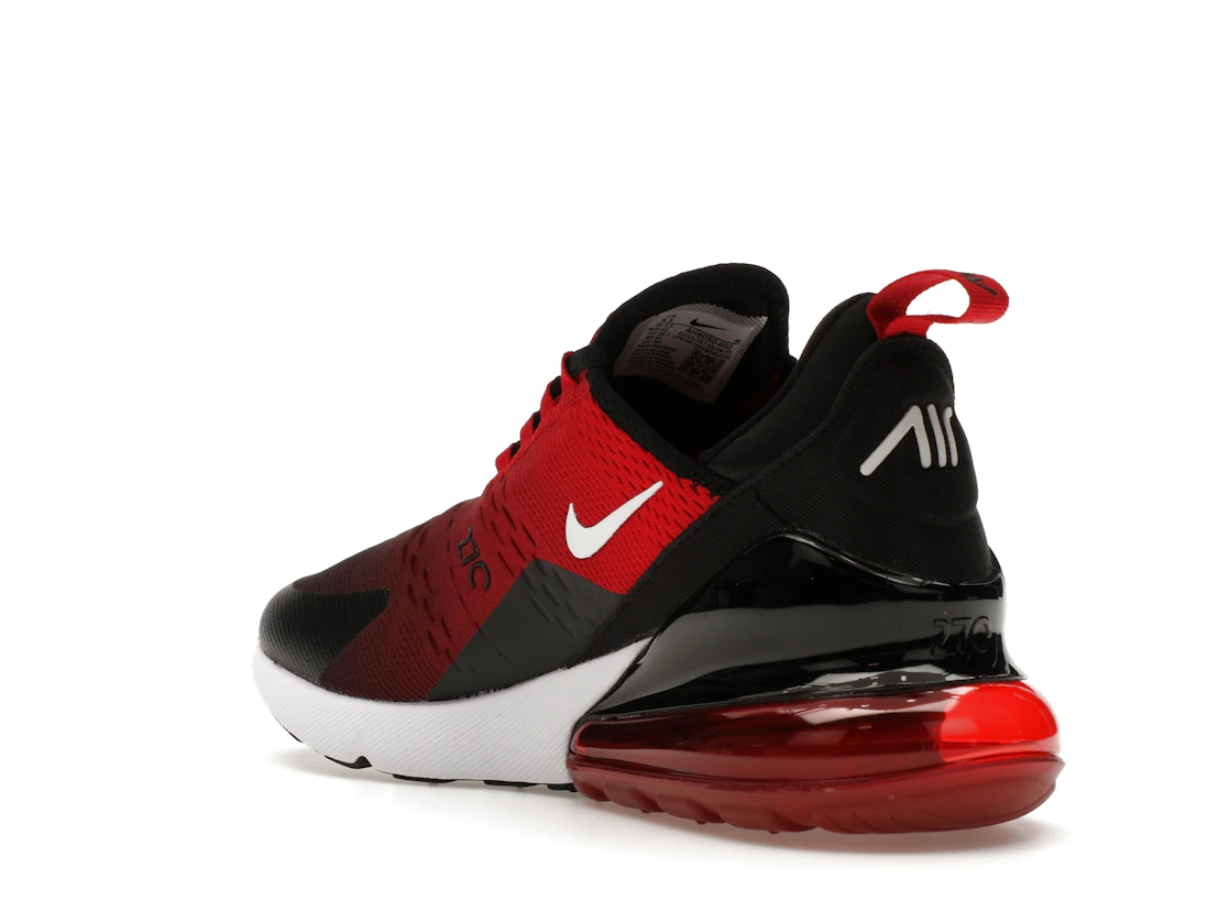 Vue 24 de Nike Air Max 270 Gym Red Black