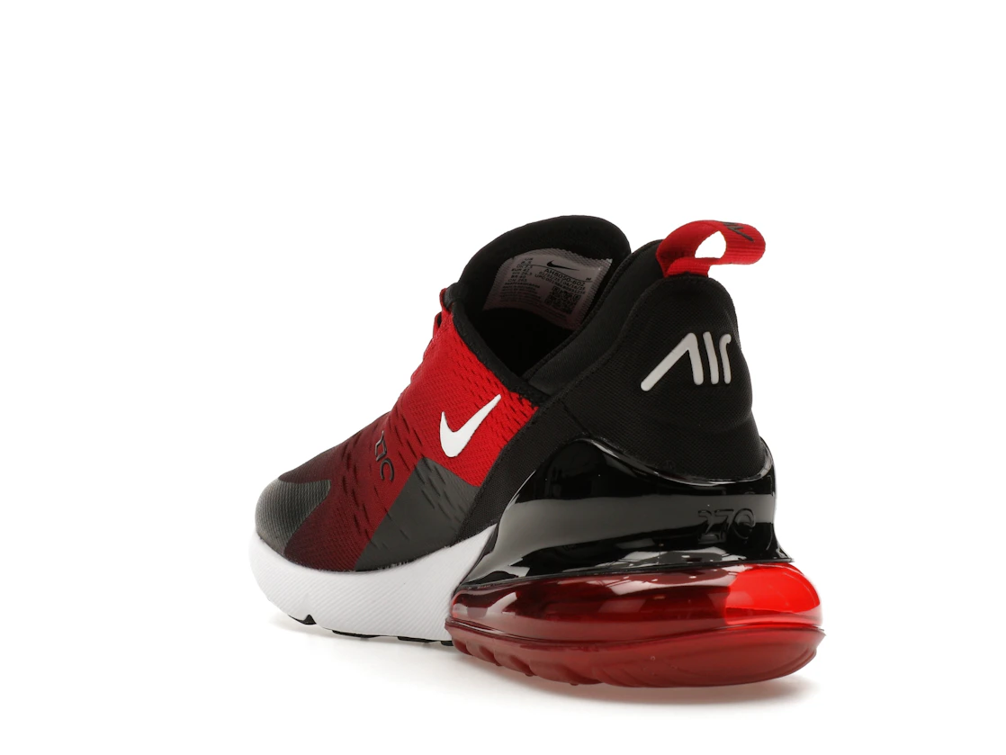 Vue 25 de Nike Air Max 270 Gym Red Black