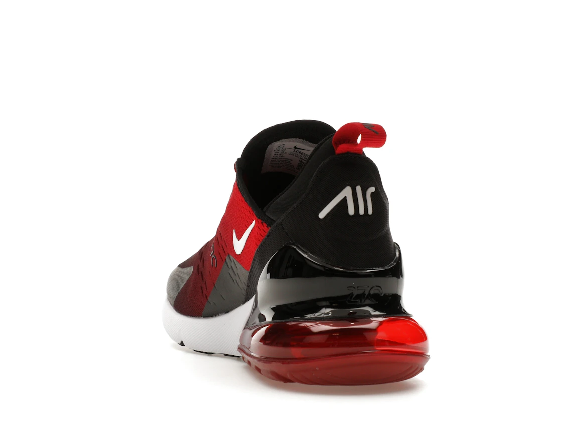 Vue 26 de Nike Air Max 270 Gym Red Black