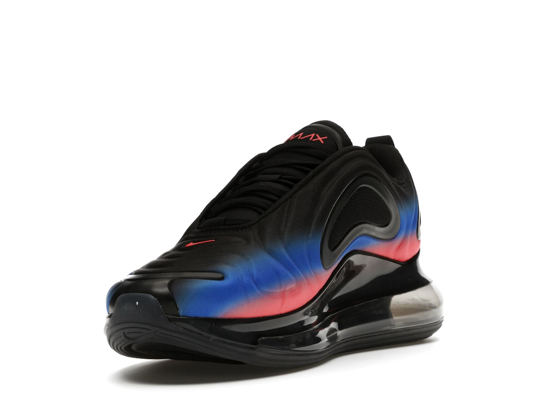 Vue 13 de Nike Air Max 720 Black Flash Crimson Racer Blue