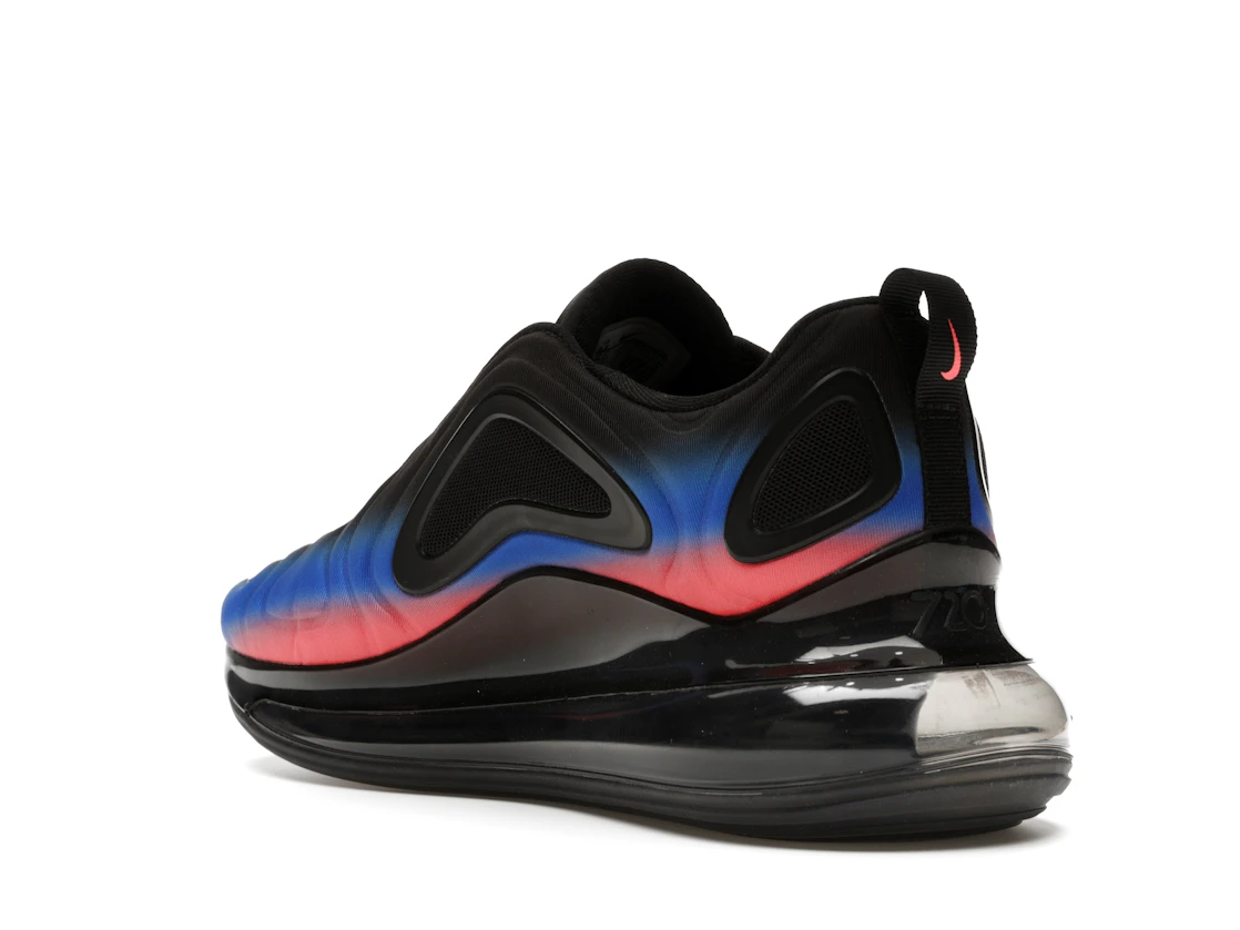 Vue 24 de Nike Air Max 720 Black Flash Crimson Racer Blue