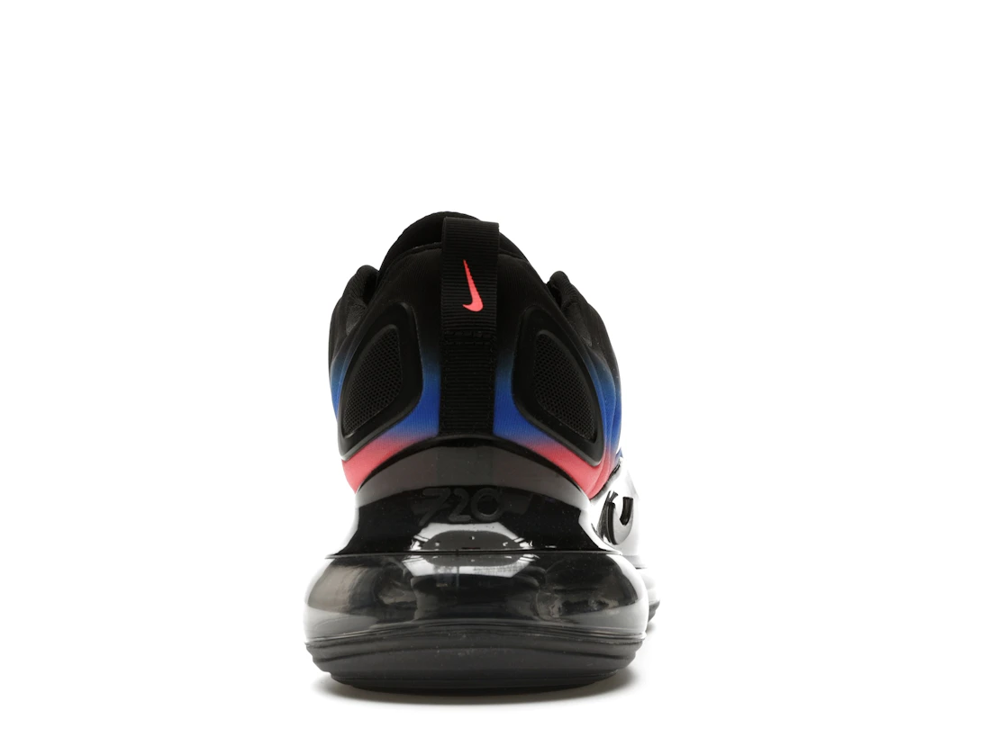 Vue 28 de Nike Air Max 720 Black Flash Crimson Racer Blue
