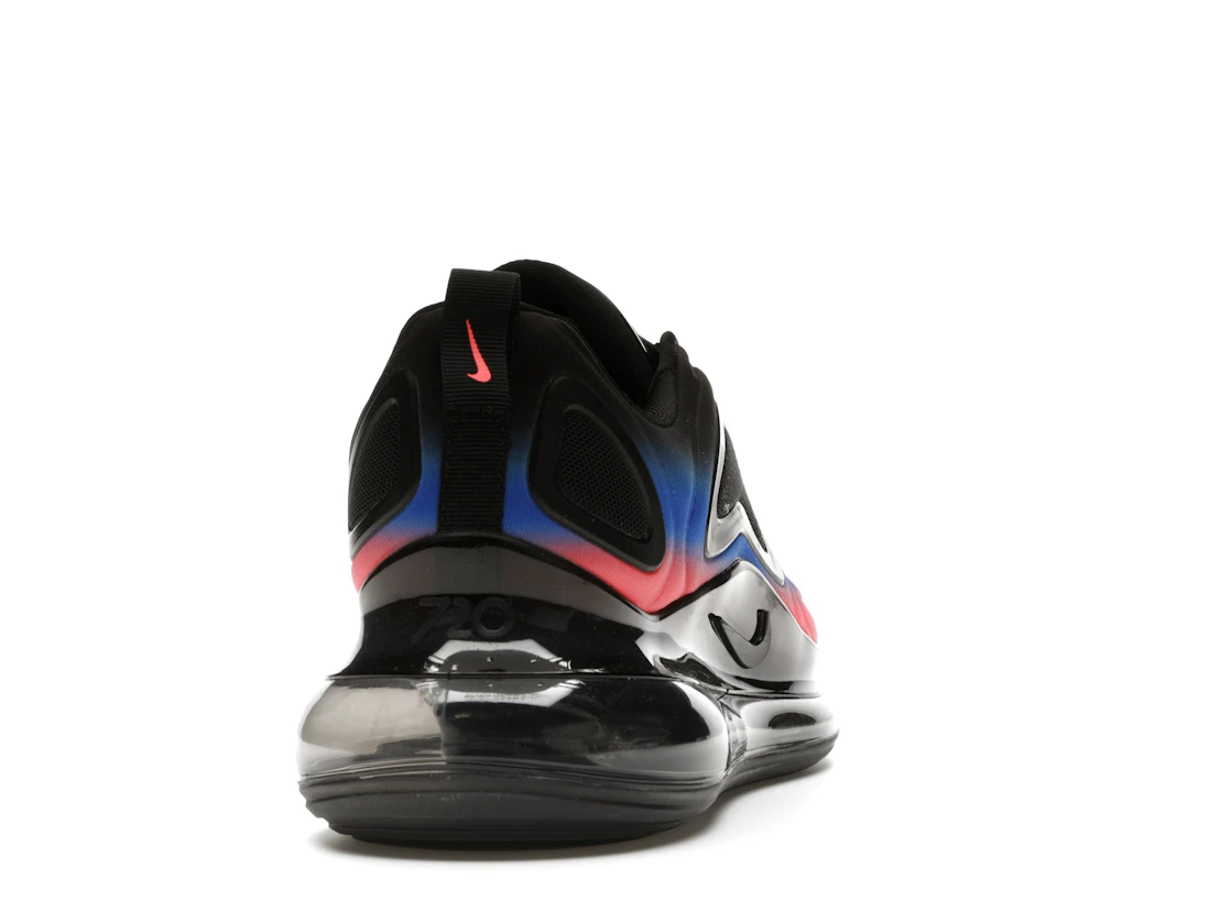Vue 29 de Nike Air Max 720 Black Flash Crimson Racer Blue