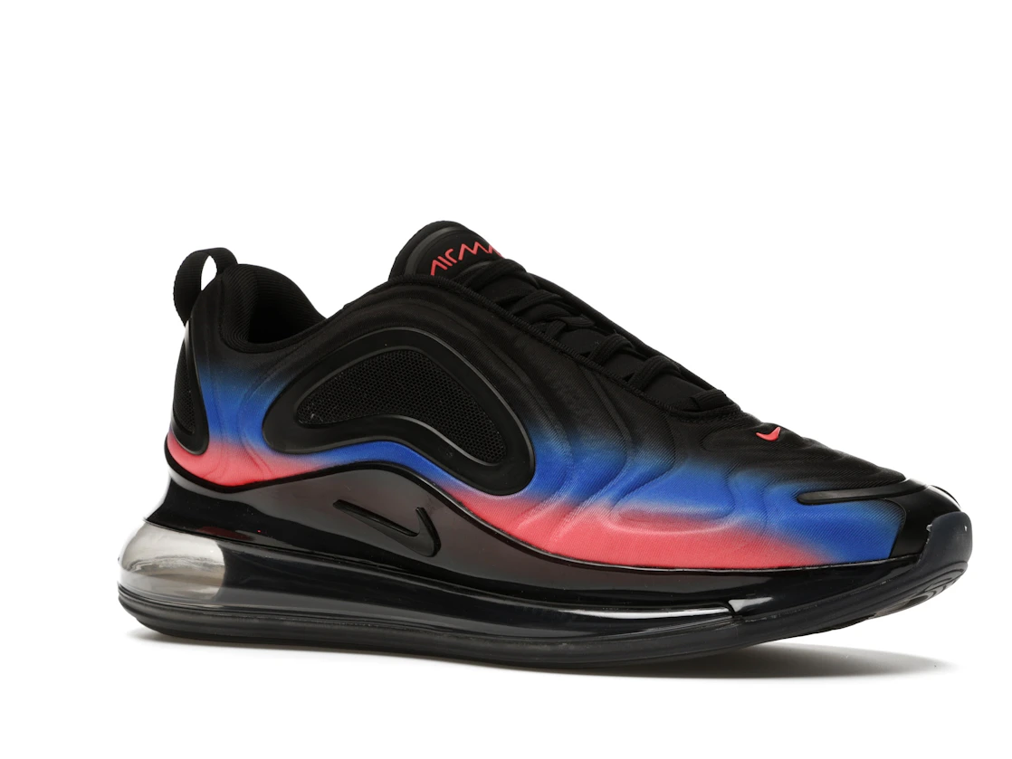 Vue 4 de Nike Air Max 720 Black Flash Crimson Racer Blue