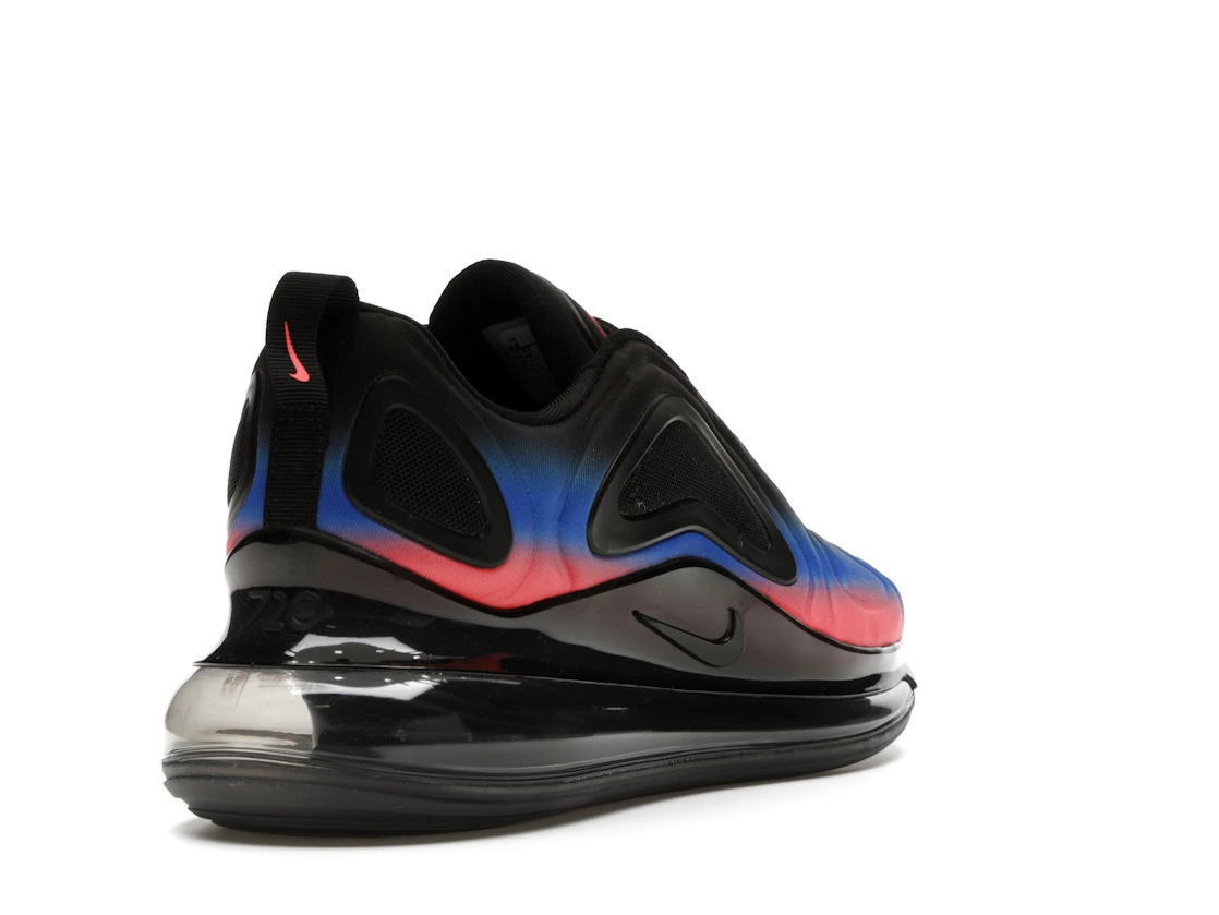 Vue 31 de Nike Air Max 720 Black Flash Crimson Racer Blue