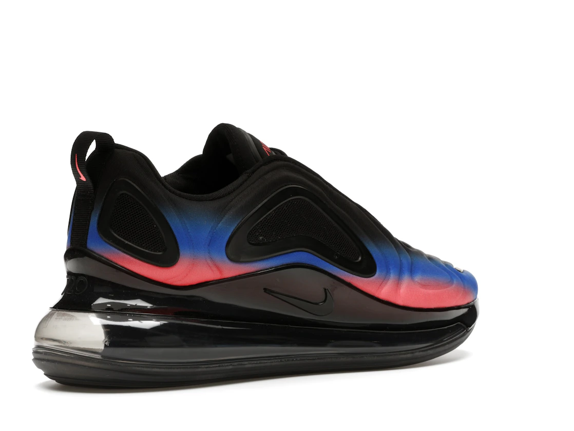 Vue 33 de Nike Air Max 720 Black Flash Crimson Racer Blue