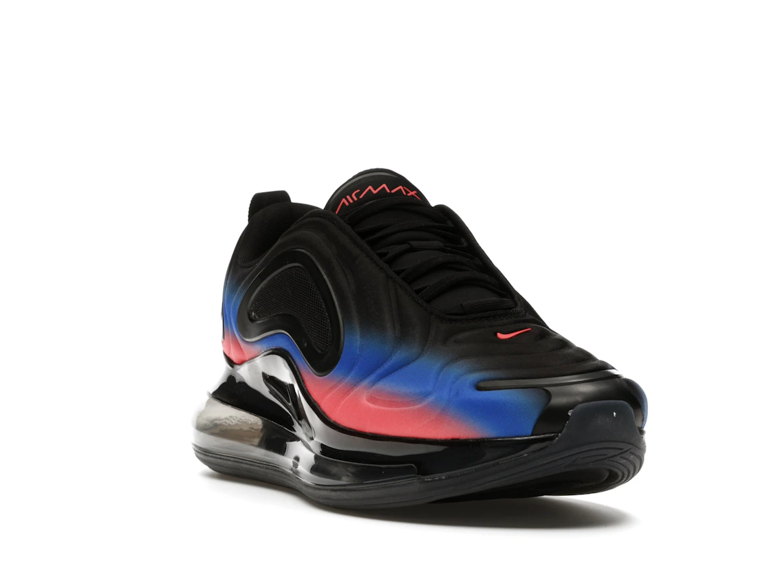 Vue 7 de Nike Air Max 720 Black Flash Crimson Racer Blue