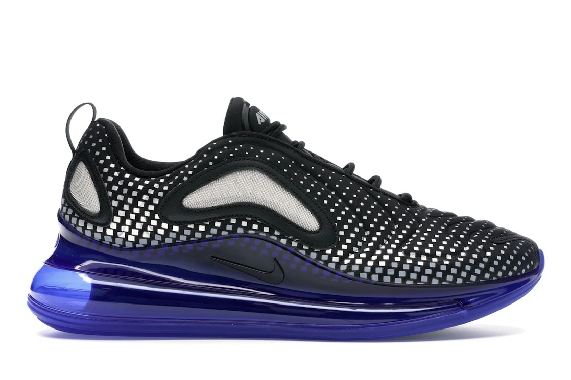 Vue 1 de Nike Air Max 720 Pixel Black Blue