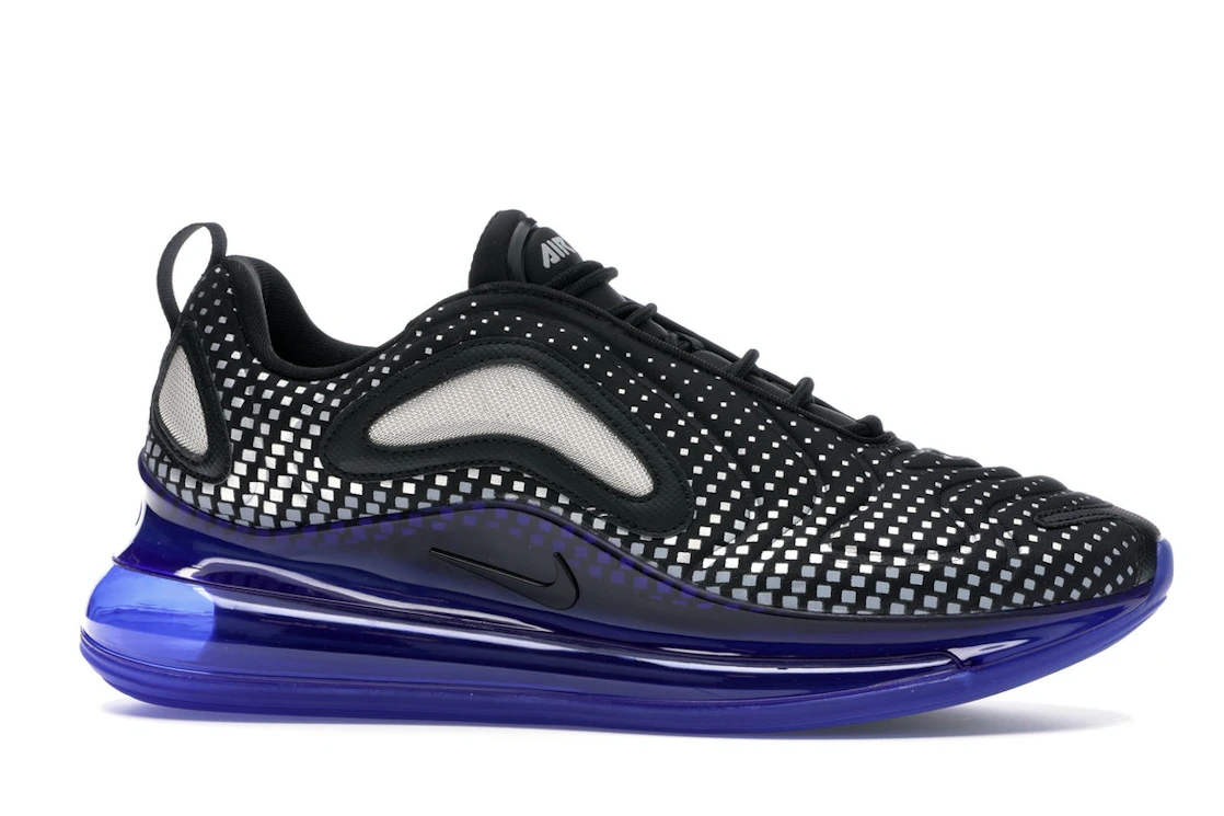 Vue 2 de Nike Air Max 720 Pixel Black Blue