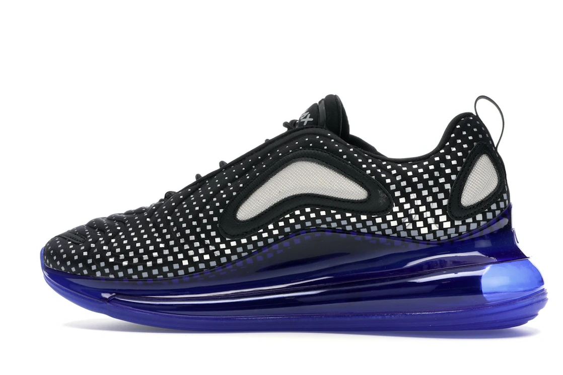 Vue 20 de Nike Air Max 720 Pixel Black Blue
