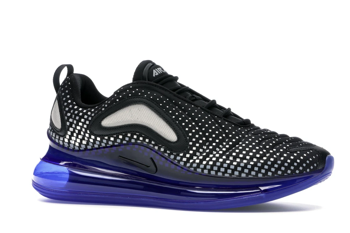 Vue 3 de Nike Air Max 720 Pixel Black Blue