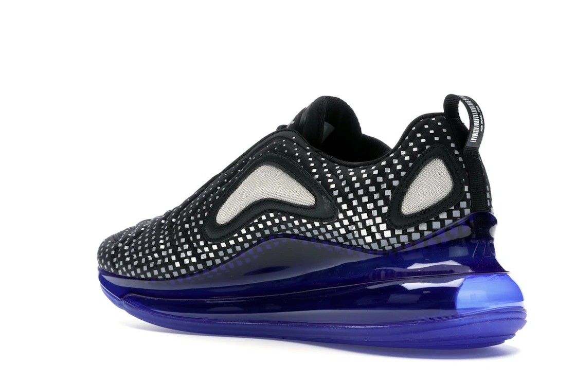 Vue 23 de Nike Air Max 720 Pixel Black Blue