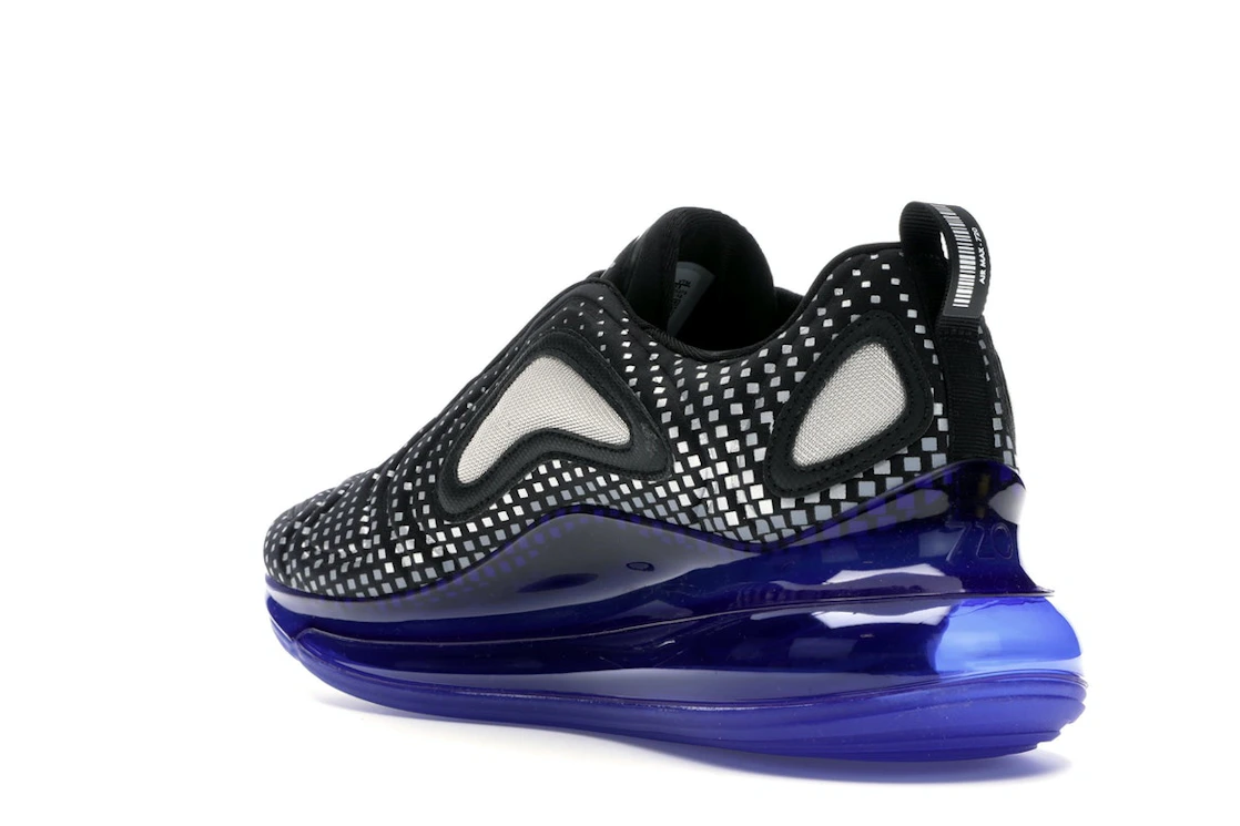 Vue 24 de Nike Air Max 720 Pixel Black Blue