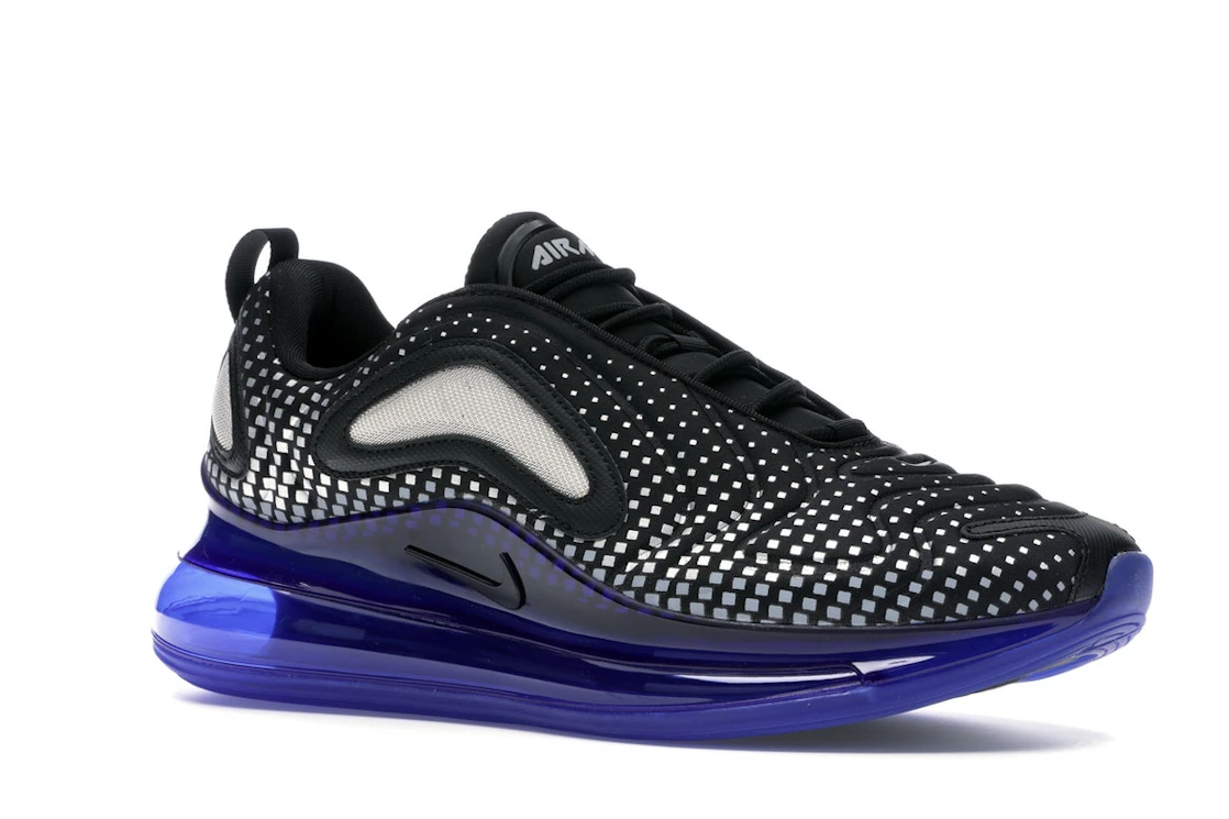 Vue 4 de Nike Air Max 720 Pixel Black Blue