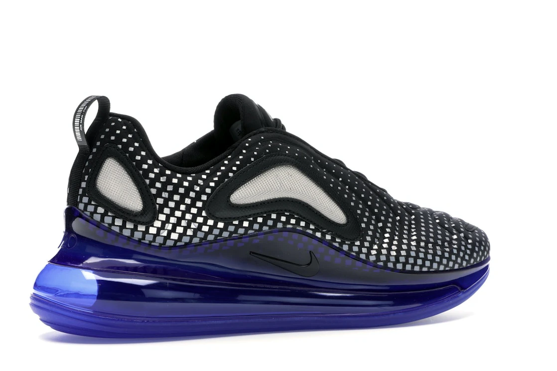 Vue 34 de Nike Air Max 720 Pixel Black Blue