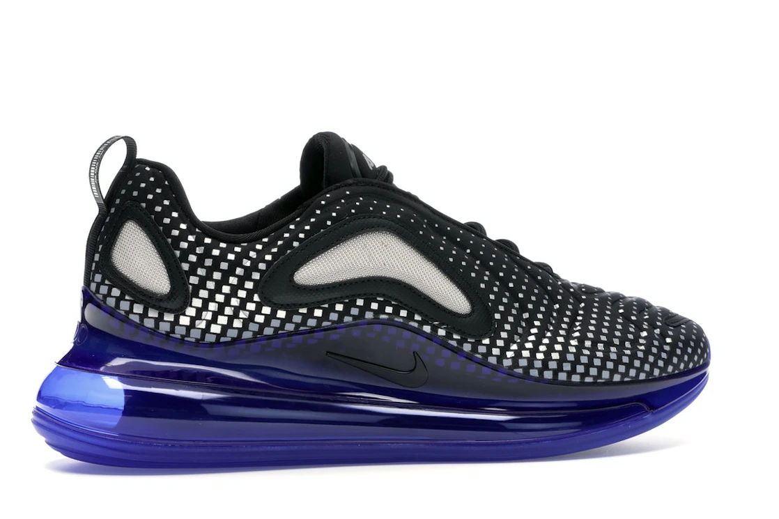 Vue 35 de Nike Air Max 720 Pixel Black Blue
