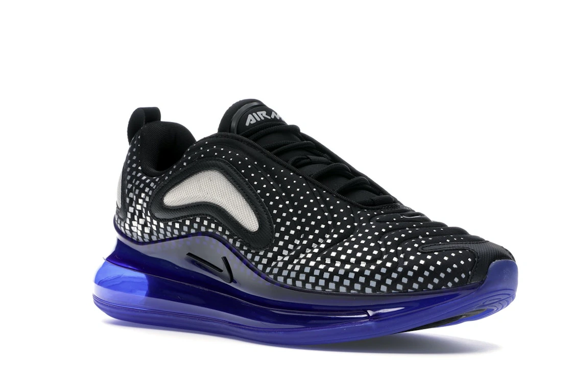 Vue 5 de Nike Air Max 720 Pixel Black Blue