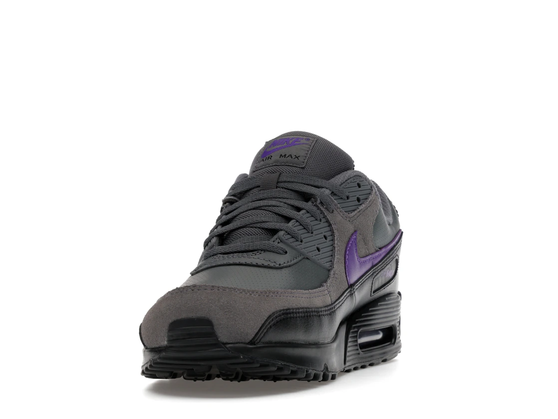 Vue 12 de Nike Air Max 90 Iron Grey Wild Grape