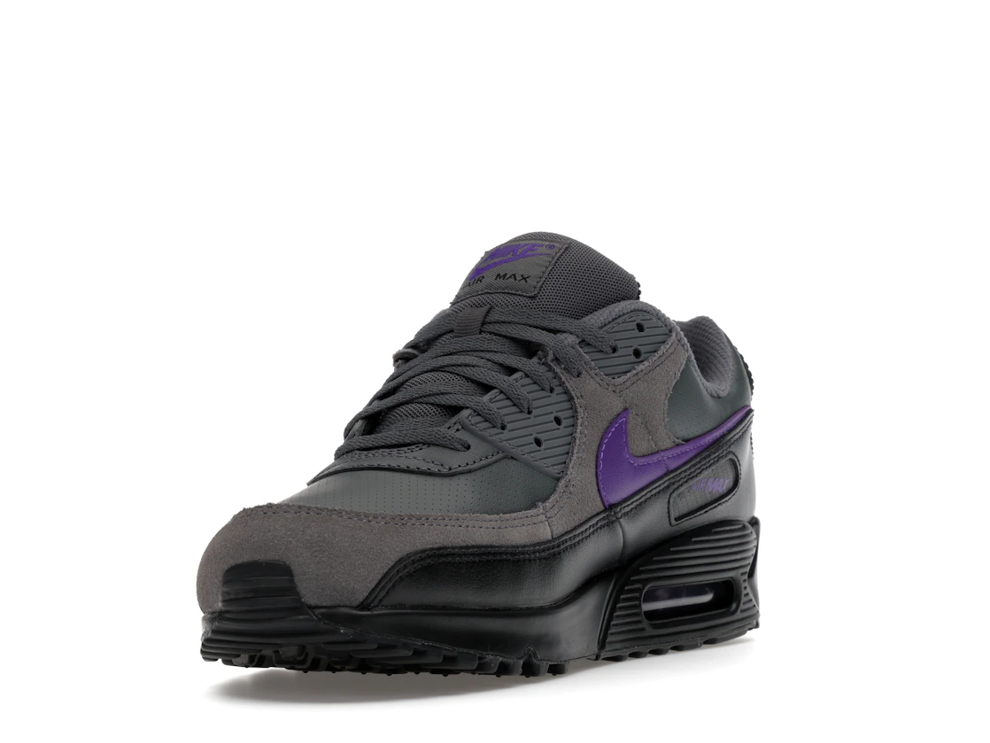 Vue 13 de Nike Air Max 90 Iron Grey Wild Grape