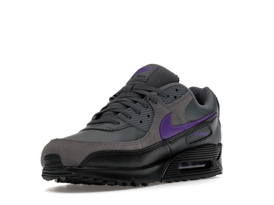 Vue 14 de Nike Air Max 90 Iron Grey Wild Grape