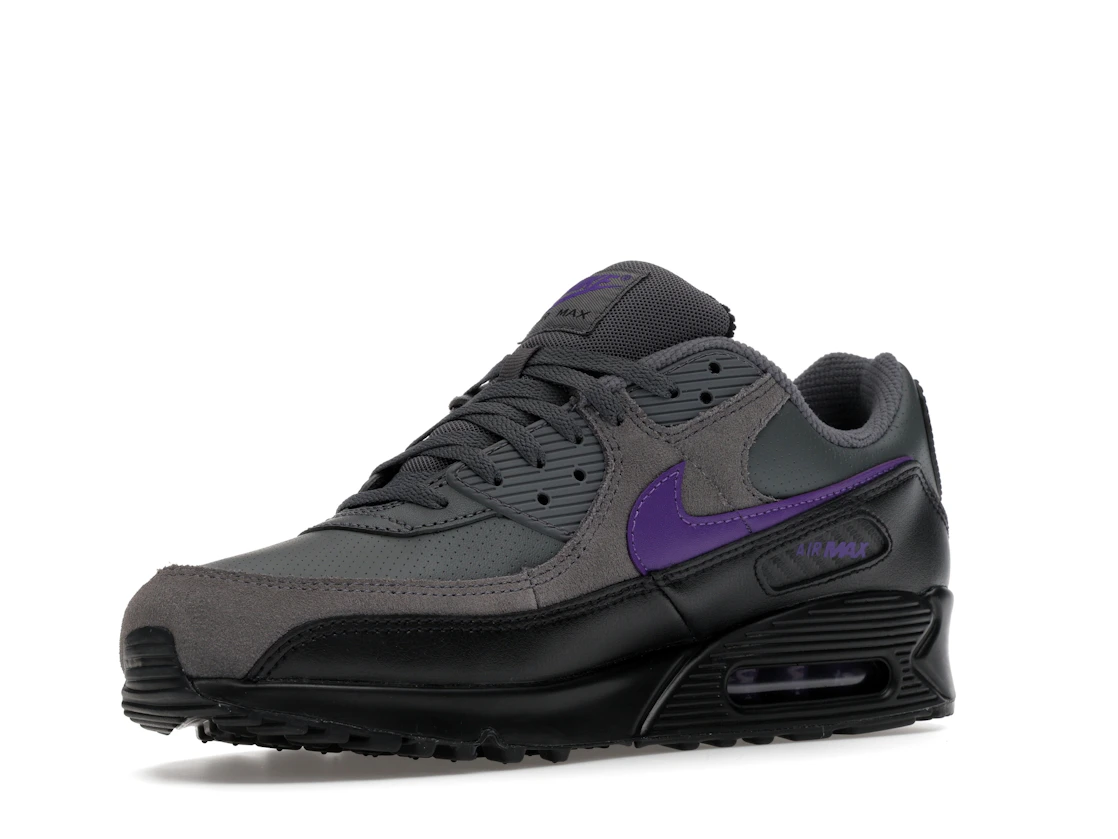 Vue 15 de Nike Air Max 90 Iron Grey Wild Grape