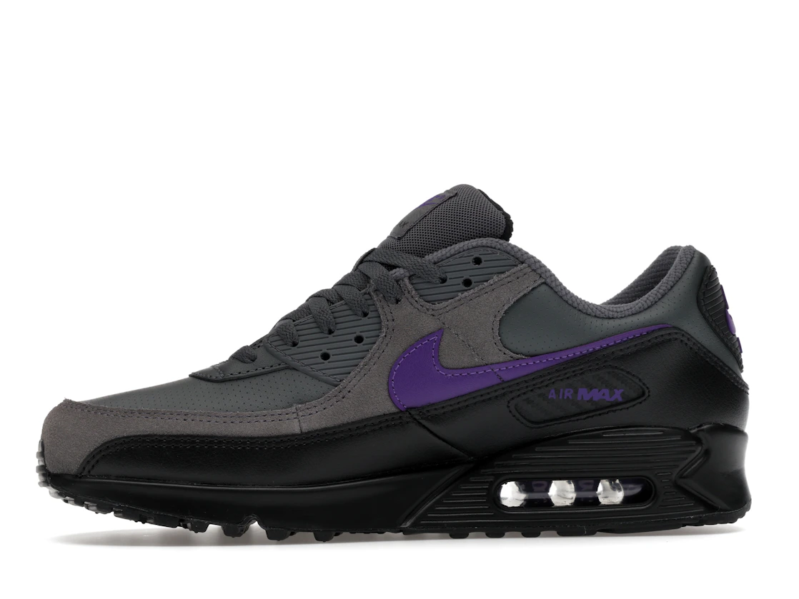 Vue 18 de Nike Air Max 90 Iron Grey Wild Grape