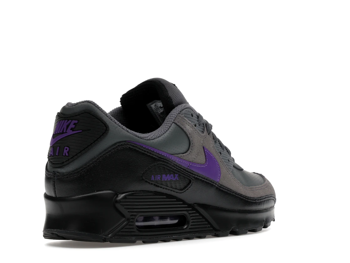 Vue 32 de Nike Air Max 90 Iron Grey Wild Grape