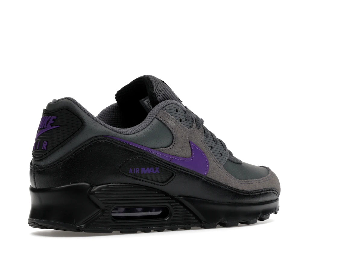 Vue 33 de Nike Air Max 90 Iron Grey Wild Grape