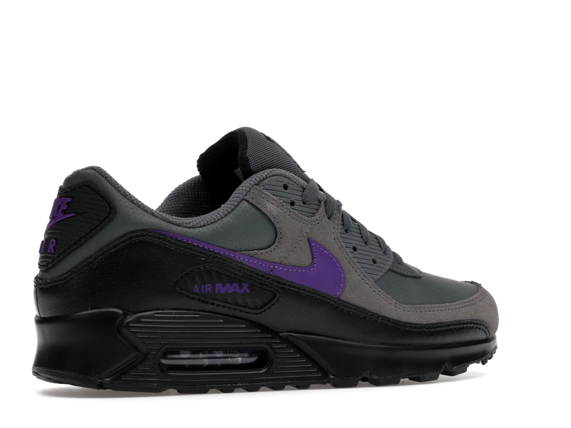 Vue 34 de Nike Air Max 90 Iron Grey Wild Grape