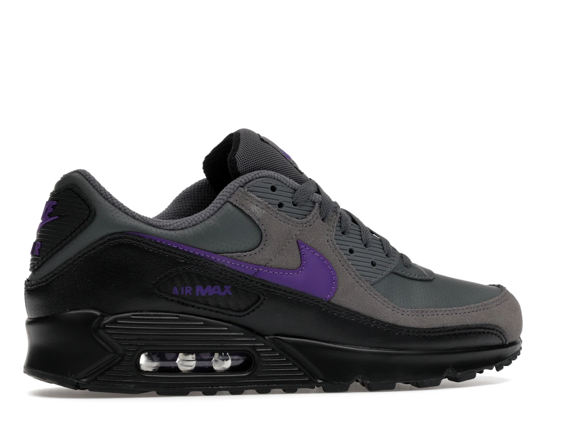 Vue 35 de Nike Air Max 90 Iron Grey Wild Grape