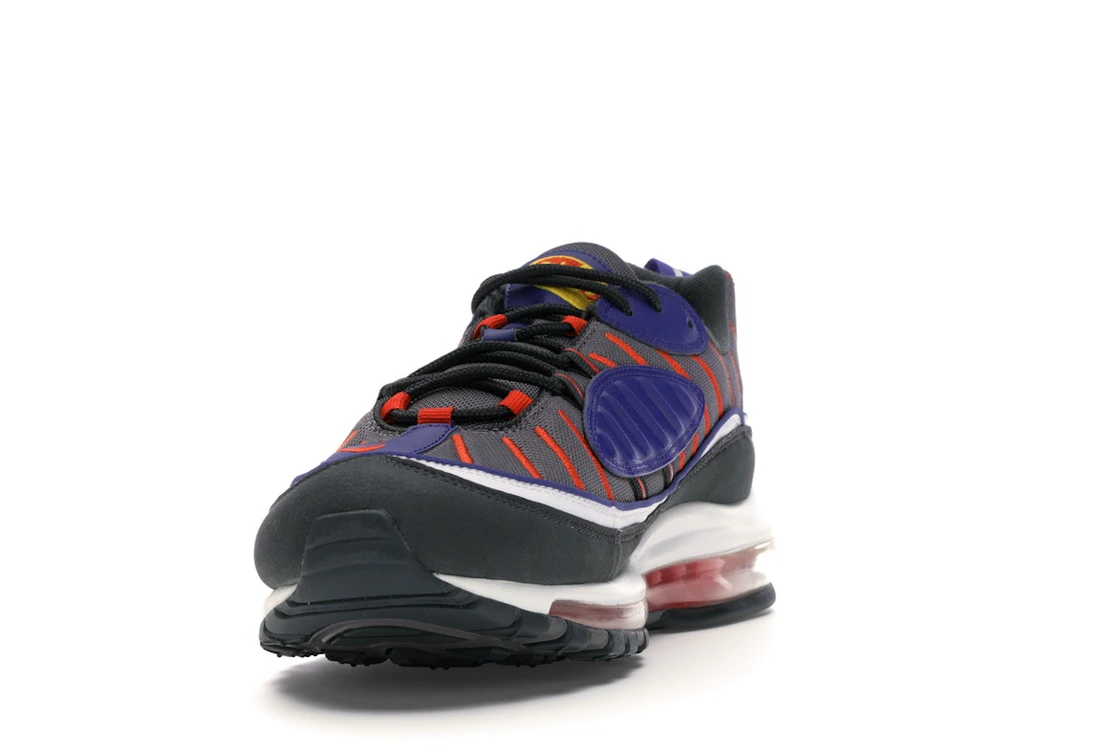 Vue 12 de Nike Air Max 98 Gunsmoke Team Orange