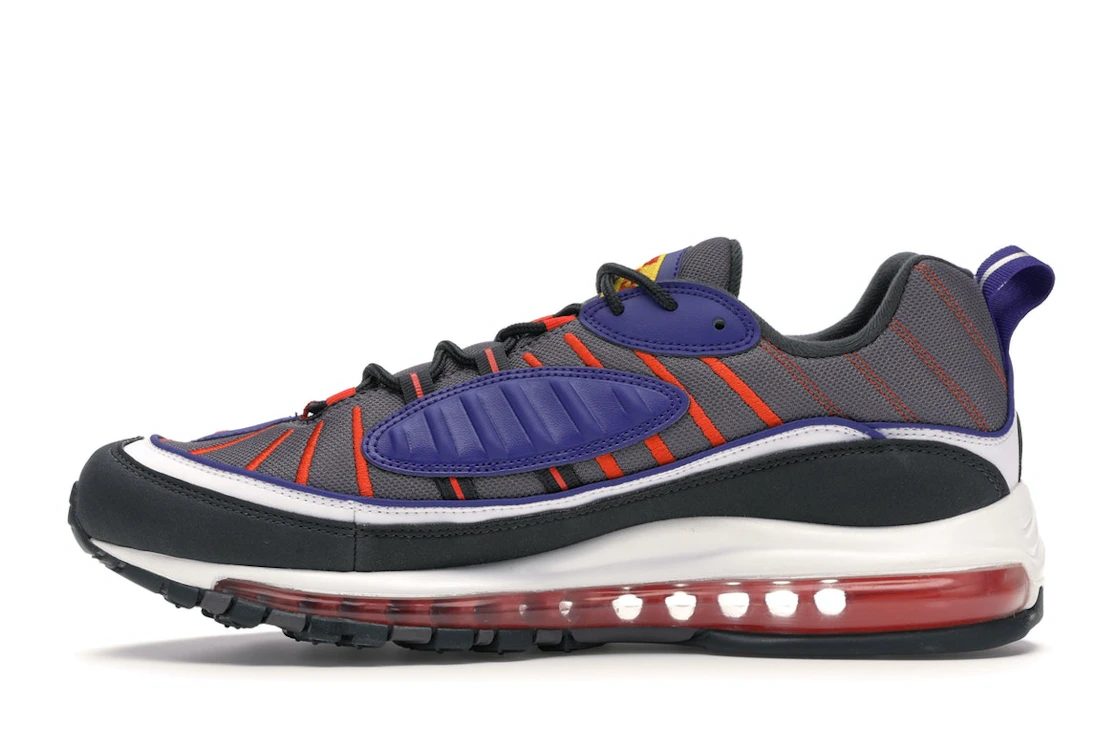 Vue 19 de Nike Air Max 98 Gunsmoke Team Orange